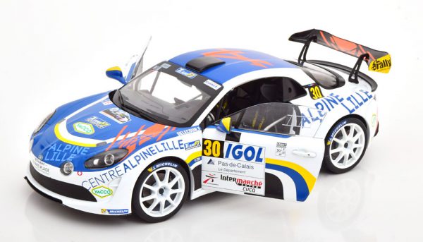 Renault Alpine A110 No.30 Rally du Touquet 2020 Delecour/Guigonnet 1-18 Solido