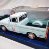 Chevy C10 Fleetside Pick Up 1966 "Gulf" Lichtblauw 1-24 Motormax