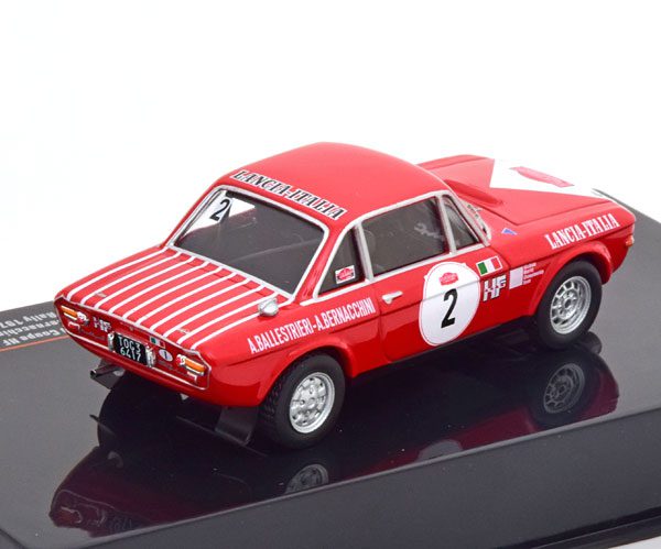 Lancia Fulvia 1600 Coupe HF Winner Rally San Remo 1972 Ballestrieri/Bernacchini 1-43 Ixo Models
