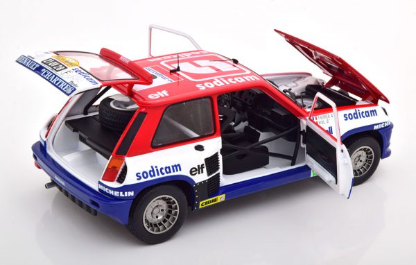 Renault 5 Turbo No.2, Rally d´Antibes 1983 Therier/Vial 1-18 Solido