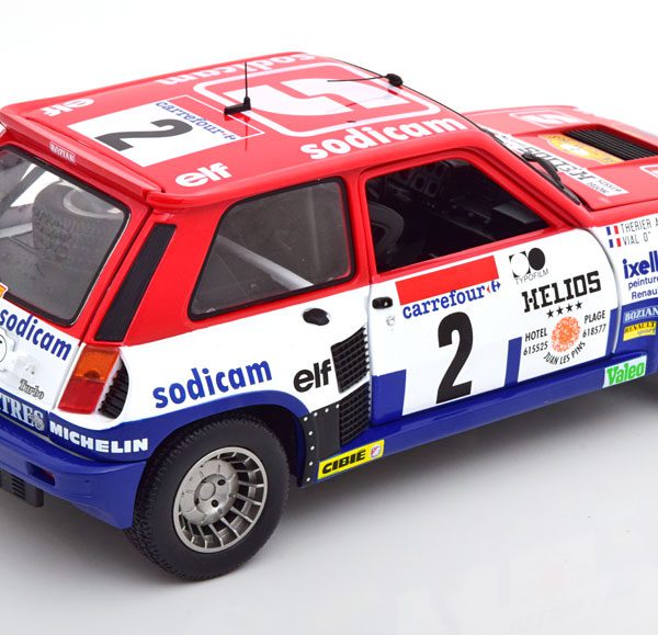 Renault 5 Turbo No.2, Rally d´Antibes 1983 Therier/Vial 1-18 Solido