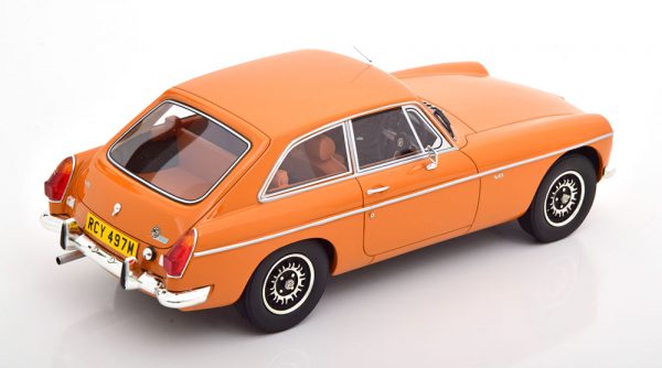 MG B GT V8 ( RHD ) 1973 Oranje 1-18 Cult Scale Models ( Resin )