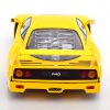 Ferrari F40 1987 Geel 1-18 KK Scale ( Metaal )