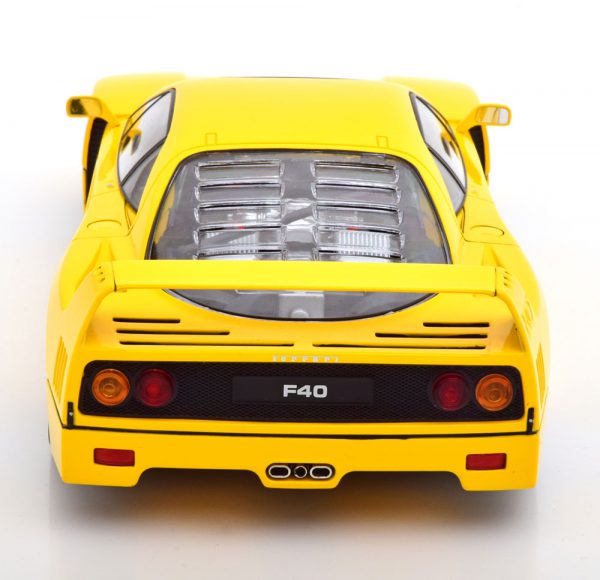 Ferrari F40 1987 Geel 1-18 KK Scale ( Metaal )