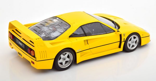 Ferrari F40 1987 Geel 1-18 KK Scale ( Metaal )