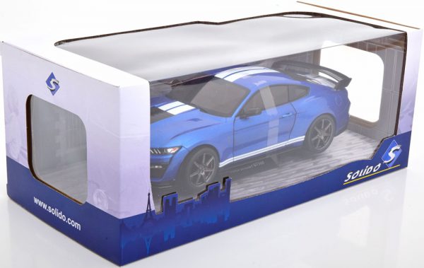 Ford Shelby GT500 Fast Track 2020 Ford Performance Blauw 1-18 Solido