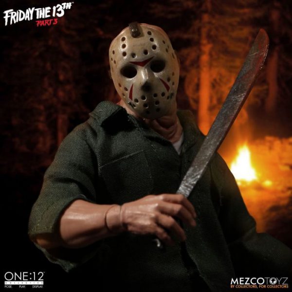 The One:12 Collective: Friday the13th Part 3 - Jason Voorhees (1-12 Scale) Mezco