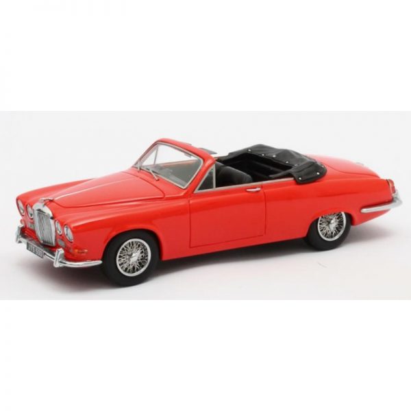 Jaguar 420 Harold Radford Convertible 1967 Rood 1-43 Matrix Scale Models Limited 408 pcs.