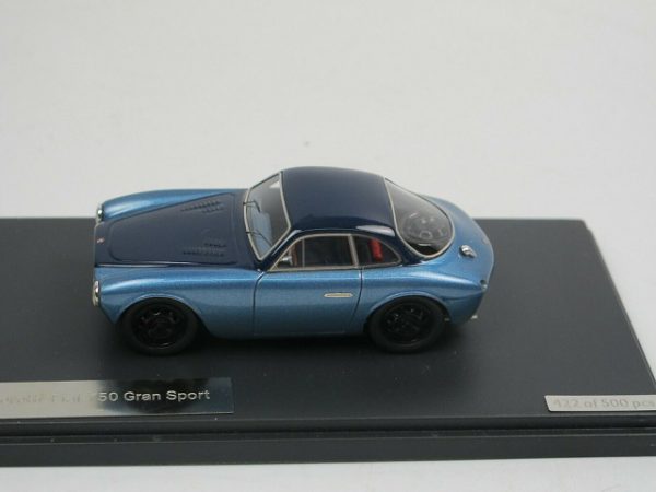 Moretti-Fiat 750 Grand Sport 1954 2-Tone Blauw 1-43 Matrix Scale Models Limited