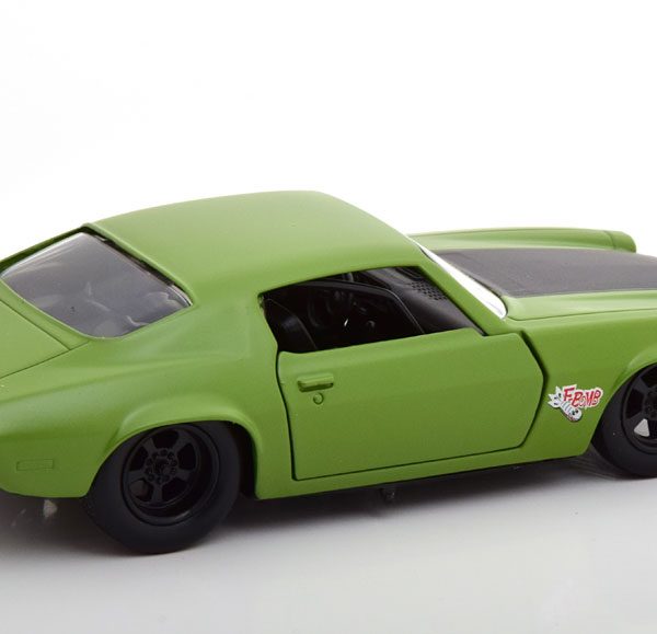 Chevrolet Camaro RS Z28 "Fast & Furious" Dom's 1973 Groen 1-32 Jada Toys