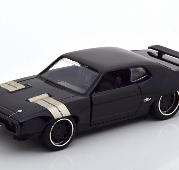 Plymouth GTX "Fast & Furious" Dom's Zwart 1-32 Jada Toys