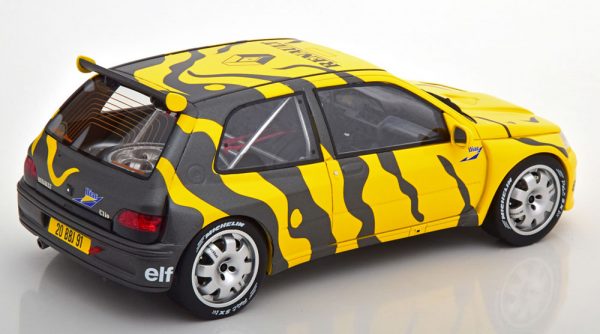 Renault Clio Maxi Presentation 1995 Geel / Zwart 1-18 Ottomobile Limited 3000 Pieces