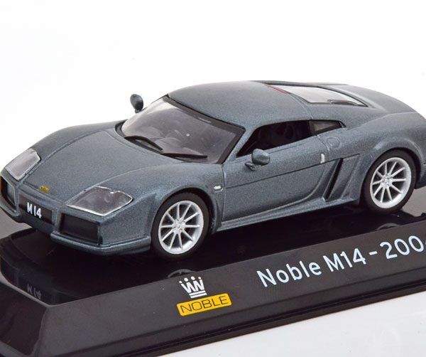 Noble M14 2004 Grijs Metallic 1-43 Altaya Supercars Collection