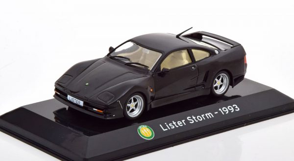 Lister Storm 1993 Zwart 1-43 Altaya Supercars Collection