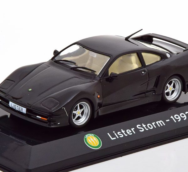 Lister Storm 1993 Zwart 1-43 Altaya Supercars Collection
