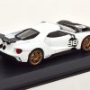 Ford GT No.98, Heritage Edition 2021 "Tribute to Ken Miles - Le Mans 66" Wit / Zwart / Rood 1-43 Greenlight Collectibles