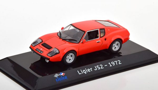 Ligier JS2 1972 Rood 1-43 Altaya Supercars Collection