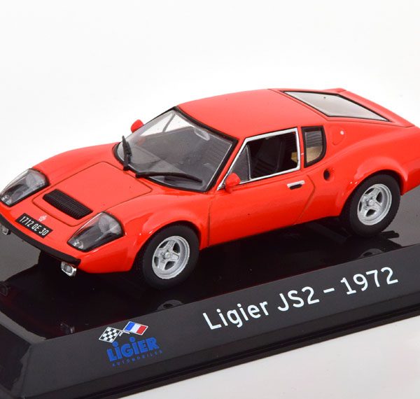 Ligier JS2 1972 Rood 1-43 Altaya Supercars Collection