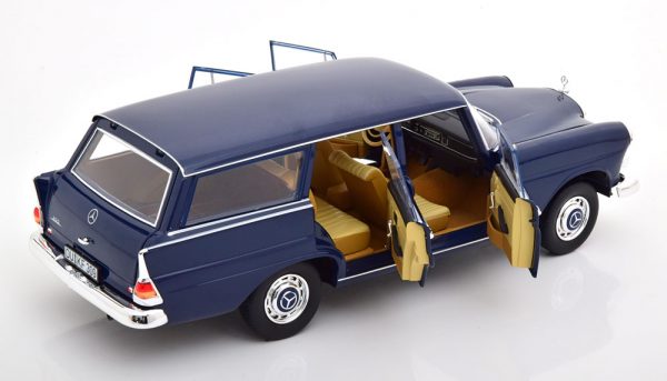 Mercedes-Benz 200 Universal 1966 Donkerblauw 1-18 Norev