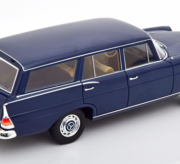 Mercedes-Benz 200 Universal 1966 Donkerblauw 1-18 Norev