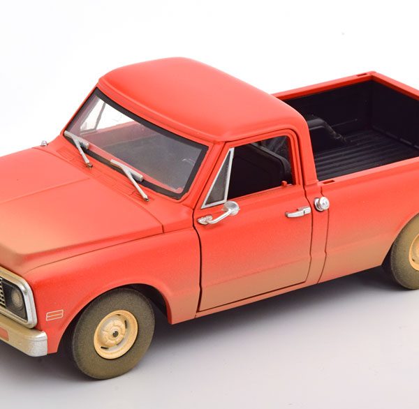 Chevrolet C-10 1971 "Groundhog Day" Rood 1-24 Greenlight Collectibles
