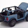 Ford Bronco Badlands 2021 Grijsblauw 1-18 Maisto