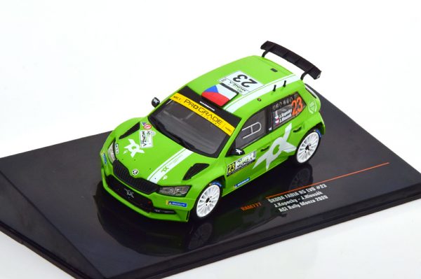 Skoda Fabia RS EVO #23 ACI Rally Monza 2020 J.Kopecky / J.Hlousék Groen 1-43 Ixo Models