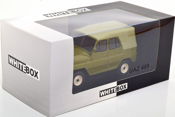 UAZ 469 1972 Groen 1-24 Whitebox ( Metaal )