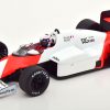 McLaren MP4/2B #2 Winner GP Monaco 1985, World Champion Alain Prost Wit / Rood 1-18 MCG Models