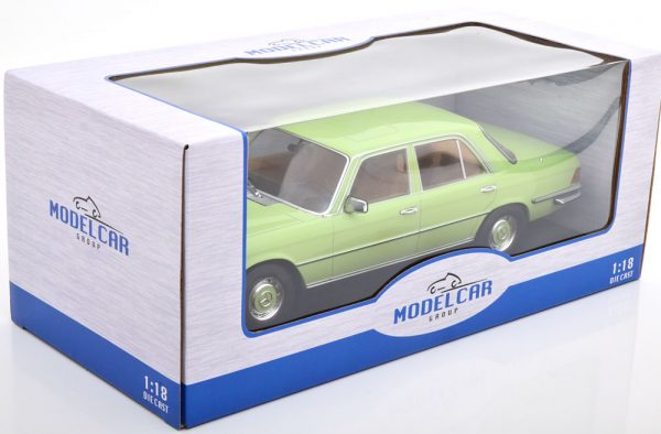 Mercedes-Benz 280 S ( W116 ) 1972 Lichtgroen 1-18 MCG Models