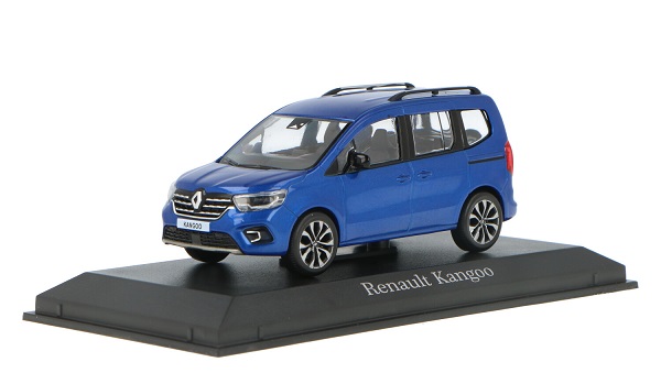 Renault Kangoo Ludospace 2021 Blauw 1:43 Norev