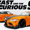 Toyota GR Supra "Fast & Furious 9 (2021)" Han's Oranje / Zwart 1:24 Jada Toys