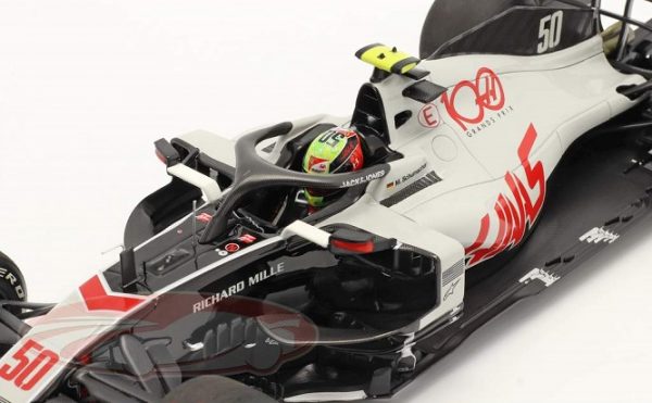 Haas F1 Team VF-20 #50 Mick Schumacher FP1 Abu Dhabi 2020 1:18 Minichamps Limited 696 Pieces