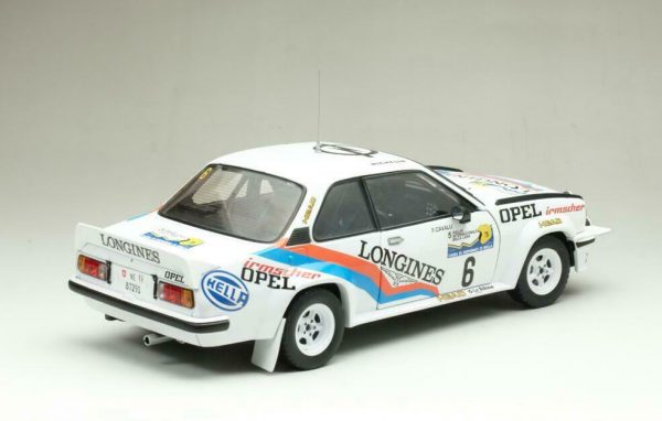 Opel Ascona 400 #6 "Irmscher Longines" Rally Internazionale Della Lana 1982 J.P.Balmer / F.Cavalli 1:18 Sun Star Limited 999 Pieces