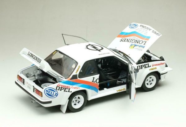 Opel Ascona 400 #6 "Irmscher Longines" Rally Internazionale Della Lana 1982 J.P.Balmer / F.Cavalli 1:18 Sun Star Limited 999 Pieces