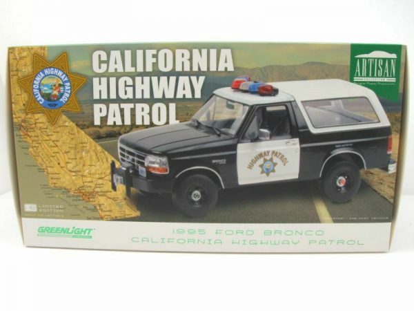 Ford Bronco California Highway Patrol Police 1995 1-18 Greenlight Collectibles