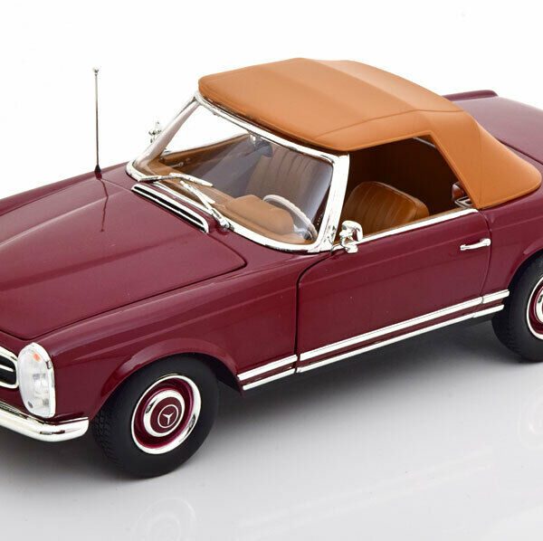 Mercedes-Benz 230 SL 1963 ( Pagode ) Dark Red 1-18 Norev