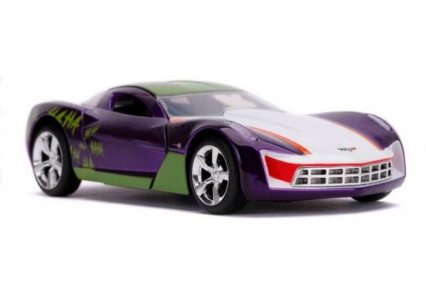 Chevrolet Corvette Stingray 2009 "The Joker DC Comics" 1-32 Jada Toys