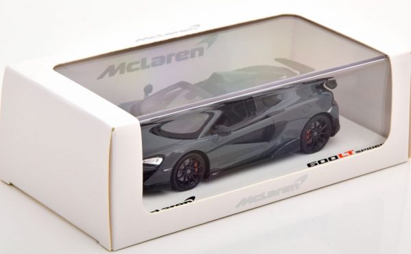 McLaren 600LT Spider 2019 Grijs 1-43 True Scale Miniatures / Spark