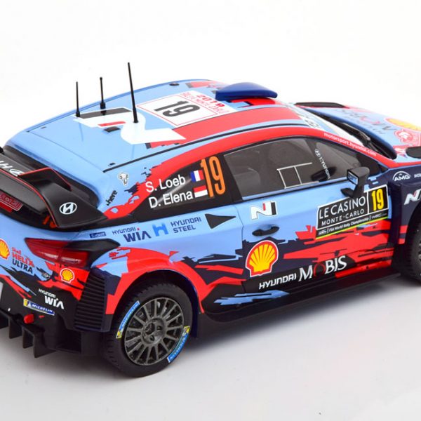 Hyundai i20 Coupe WRC No.19, Rally Monte Carlo 2020 Loeb/Elena 1-24 Ixo Models