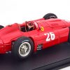Ferrari D50 GP Monza 1956 #26 Worldchampion J.P.Fangio Rood 1-18 GP Replicas Limited 500 Pieces ( Inkl. Vitrine )