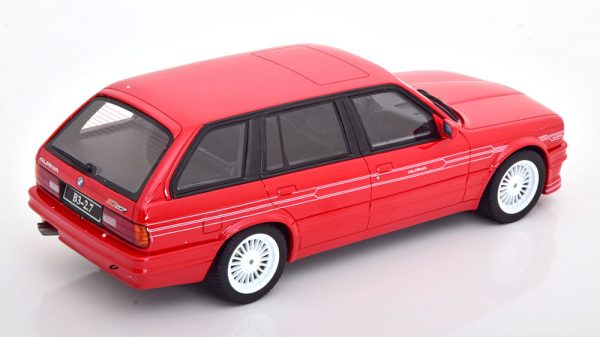 BMW Alpina B3 (E30) Touring 1990 Rood 1-18 Ottomobile Limited 3000 Pieces ( Resin )