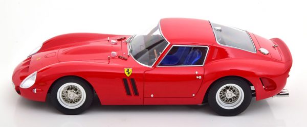 Ferrari 250 GTO 1962 Rood 1-18 KK Scale ( Metaal )