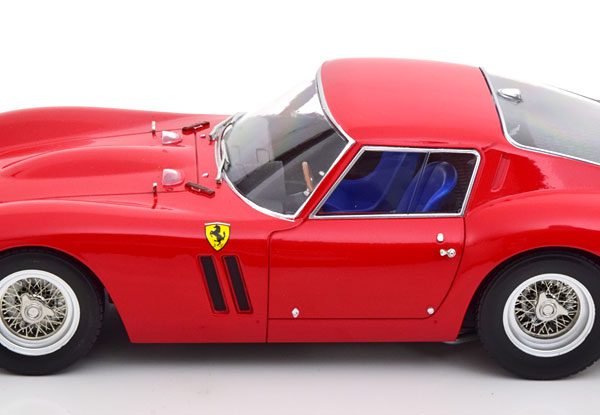 Ferrari 250 GTO 1962 Rood 1-18 KK Scale ( Metaal )