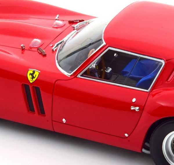 Ferrari 250 GTO 1962 Rood 1-18 KK Scale ( Metaal )