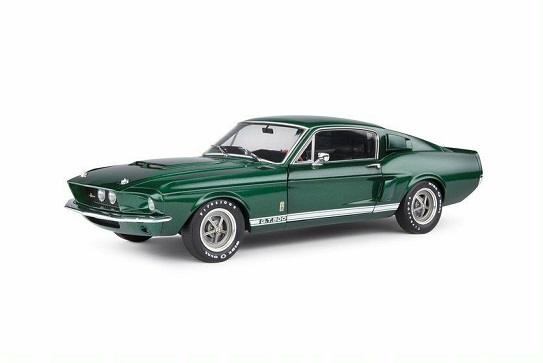 Shelby GT500 1967 "Ford Mustang" Groen 1-18 Solido