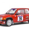 Peugeot 205 Rallye Tour de Corse 1990 #26 H.Devin / F.Viste Rood 1-18 Solido