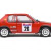 Peugeot 205 Rallye Tour de Corse 1990 #26 H.Devin / F.Viste Rood 1-18 Solido