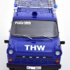 Ford Transit Bus MK1 "THW Köln" 1965-1970 Blauw / Wit 1-18 KK Scale ( Metaal )