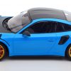 Porsche 911 (991/2) GT3 RS 2019 "Weissach Package" ( met gouden velgen ) Blauw / Carbon 1-18 Minichamps Limited 111 Pieces
